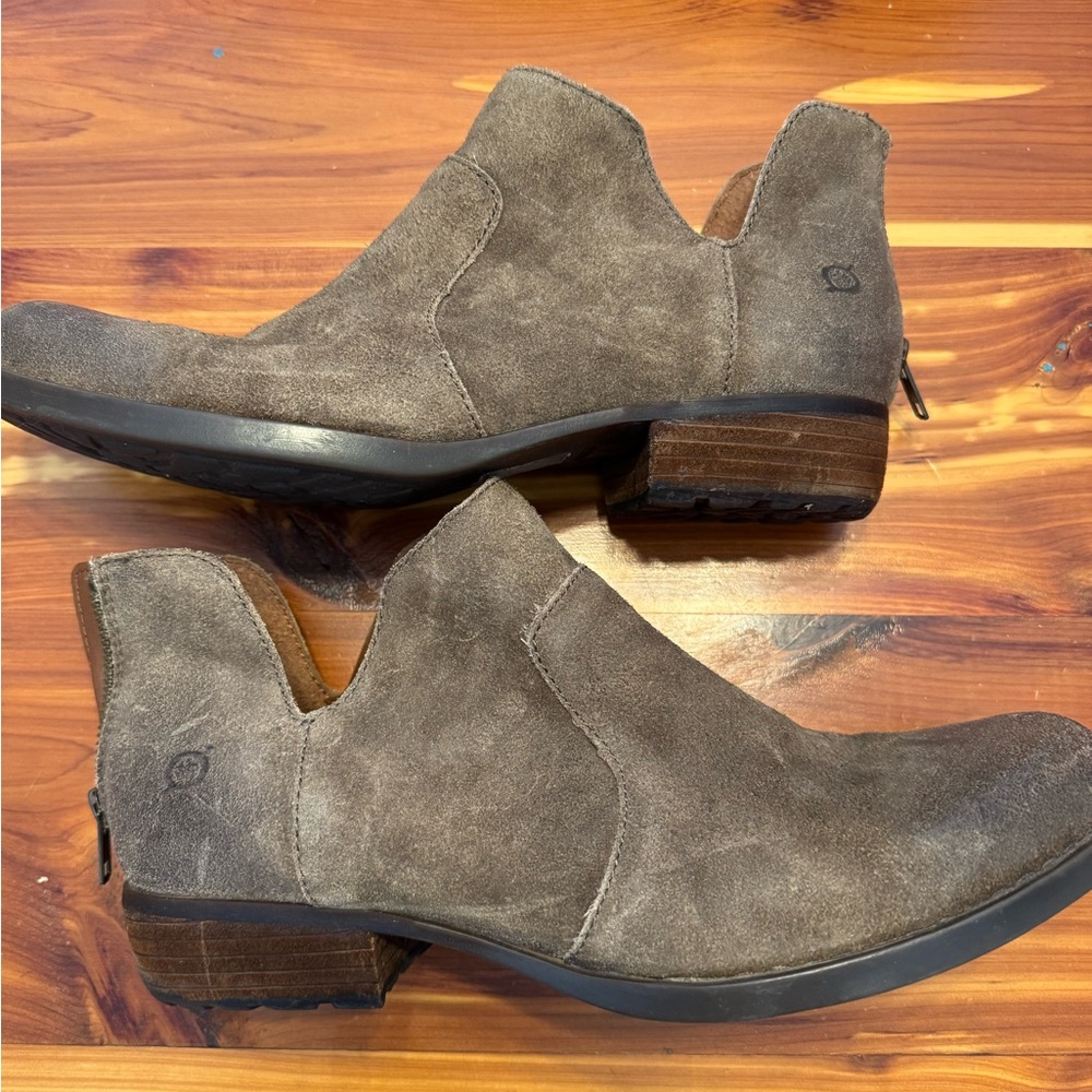 Born Brown Ankle Boots